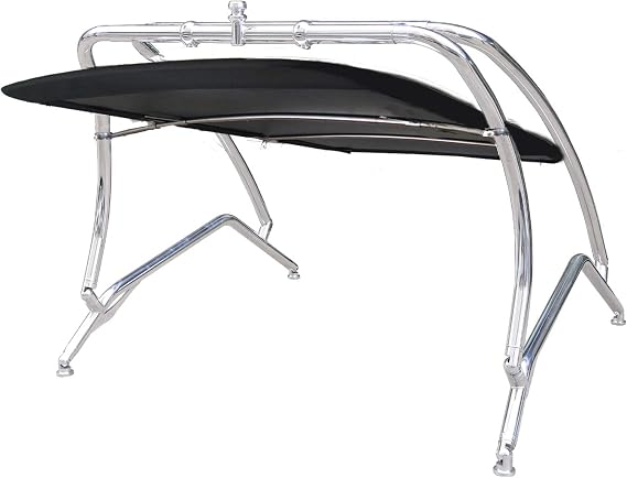 Reborn Catapult Polished wakeboard tower and Flat Tower Bimini Package