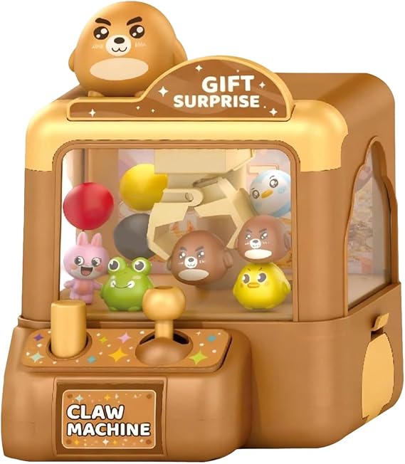 Claw Machine Small Party Favor Toys | Kids Toy Vending Machine for Boys Girls Holiday Parties Family Gatherings Home Classroom Daycare Centers School Activities
