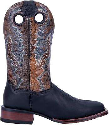 Dan Post Mens Deuce Square Toe Casual Boots Mid Calf - Blue, Brown