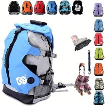 ZBH1985 Multi-Compartment Skate Backpack for Inline Skates Artistic Skates Ice Skates