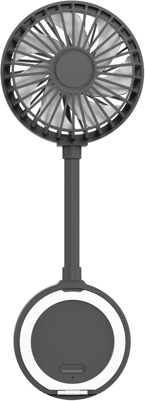 Xenon Smart El Vantilatörü | Şarjlı Taşınabilir Teleskobik Katlanabilir Sessiz Mini Fan X6104 (Gri)