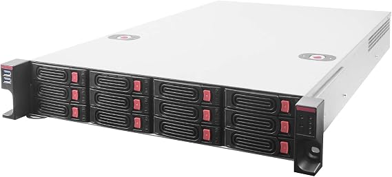 SilverStone Technology RM22-312, rackmount storage chassis, 2U, 12-bay 2.5" / 3.5" HDD/SSD, Mini-SAS HD SFF-8643 12 Gb/s, SST-RM22-312