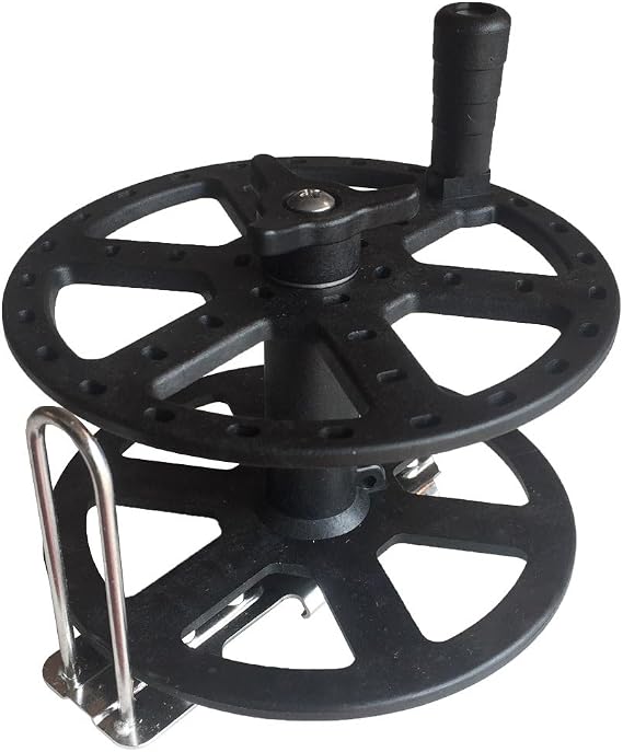 Speargun Reel - Pro Series (Rounded Mount, 100 Meter)