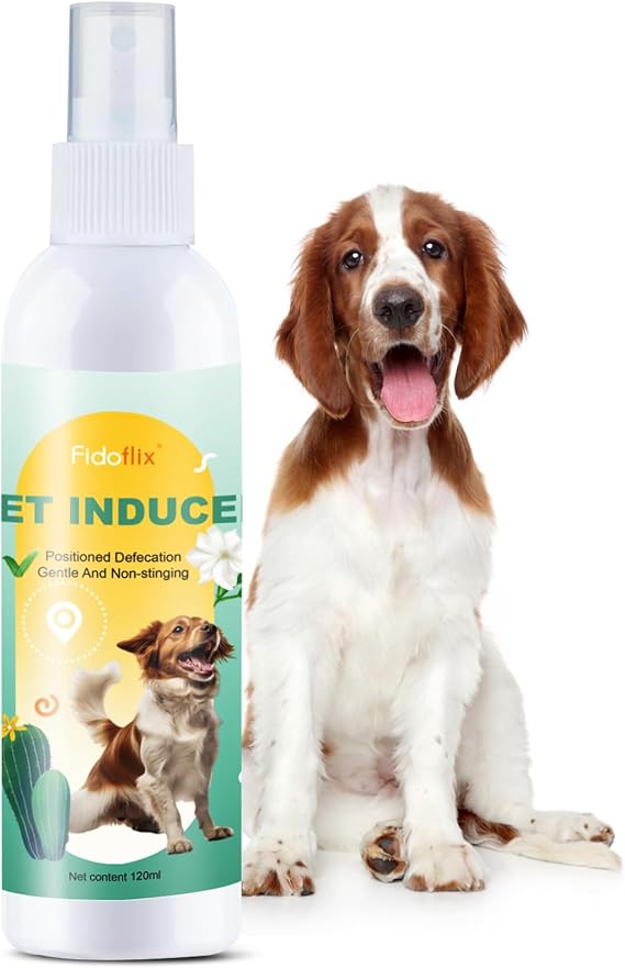 Go Here Potty Training Spray for Dogs Cats,Dog Pee Attractant Spray,Dog Training & Behavior Aids for Dogs Cats to Pee in One Spot,Prevent Your Pet from Soiling The Carpet,120ML (A)
