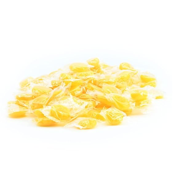 Candy Retailer Lemon Candy Discs, 1 Lb