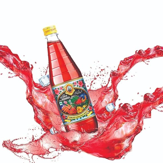 Hamdard Dawakhana Roohafza Sharbat - 750ml Bottle