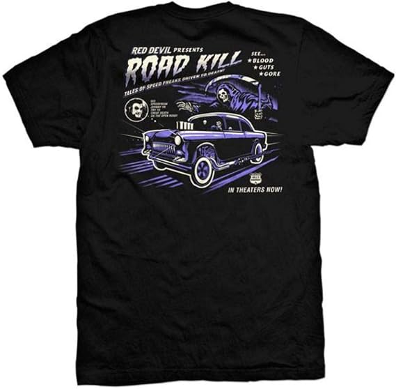 RED DEVIL CLOTHING Road Kill/Front & Back