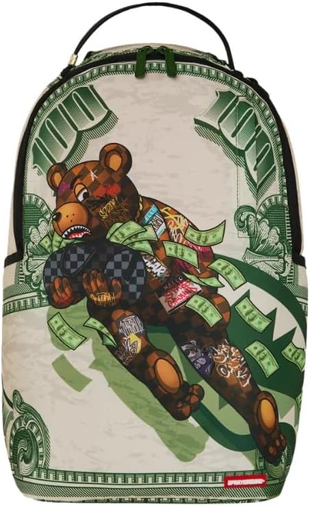 Sprayground Fly Bear 2 Backpack, Multi Color, Limited Edition