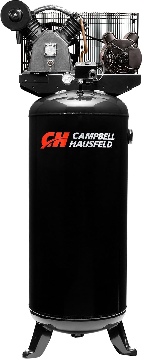 Campbell Hausfeld Electric Stationary Air Compressor - 3.7 HP, 230 Volt, 1-Phase, 60-Gallon Vertical, Model# CE5002