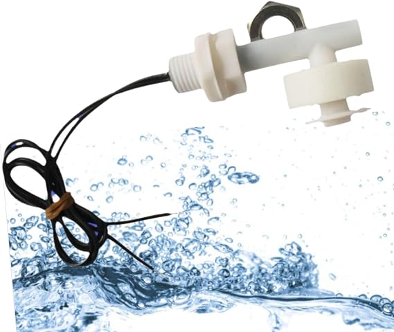 Miniature Side Mount Float Switch Plastic PP Float Switch M12 NO AC
