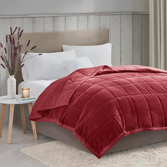 Reversible Smart Temperature Down Alternative Blanket