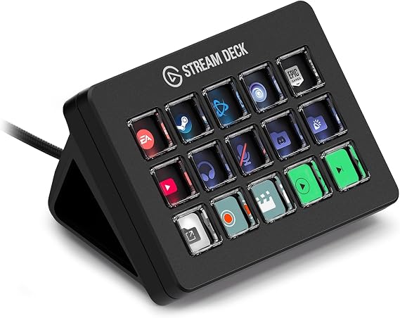 Elgato Stream Deck Scissor Keys Workflow Controller