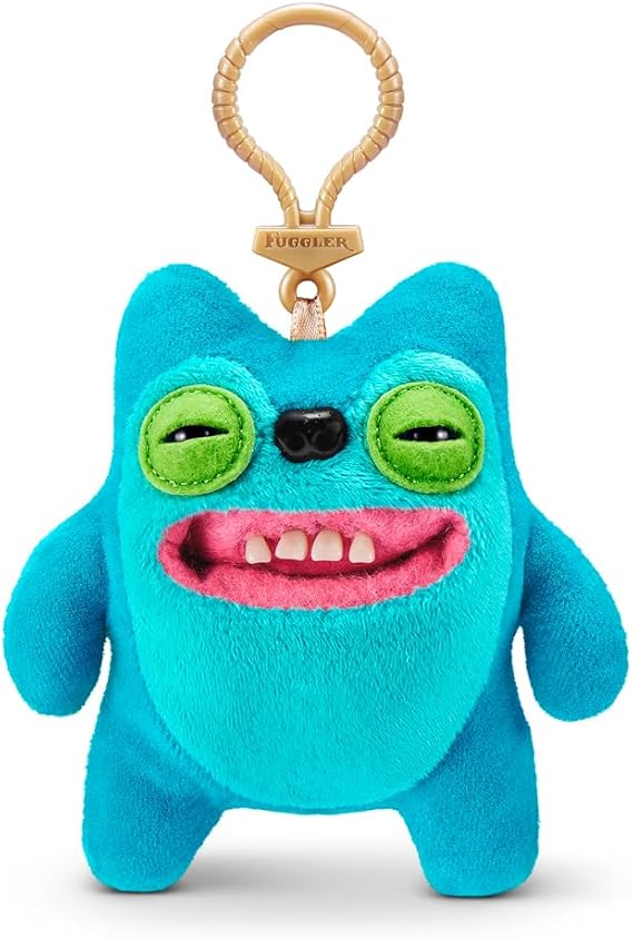 Candide, Fuggler, Key Rings, Greedy Grinner, Plush Keychain - 5"