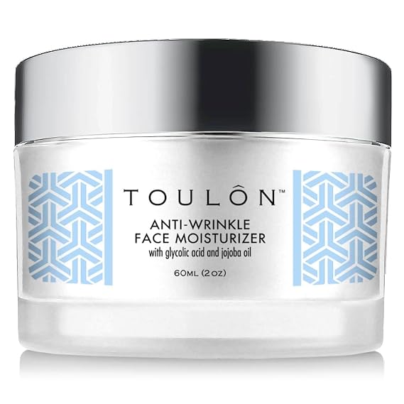 TOULON Glycolic Acid Cream 10% Face Moisturizer-Alpha Hydroxy Acid Lotion