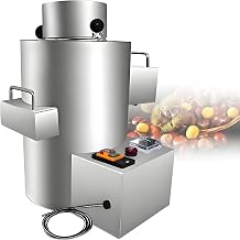 Stainless Steel Chestnut Peeling Machine, Automatic Commercial Chestnut Opening and Notching Machine, 200kg/h Commercial Electric Chestnut Peeler, 18 blades 220v/Plugin