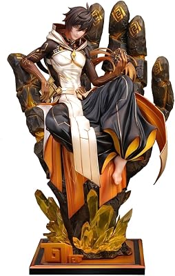 ZhongLi Figures Game Cartoon Zhong Li Figure Statues Desk Decoration PVC Action Figurine Ornaments for Fans