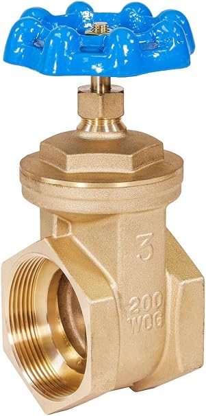 3" Brass Gate Valve
