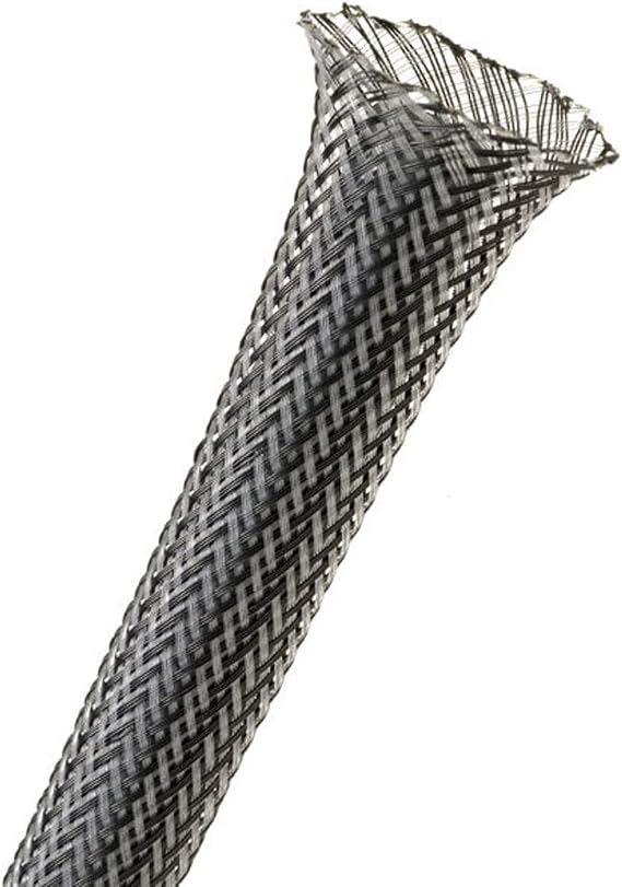 Techflex 3/8" Expandable Sleeving 25 ft. Carbon