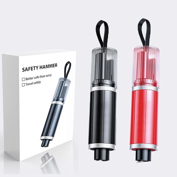 Safe Hammer Car Escape Tool and Seatbelt Cutter (2PCS-A)