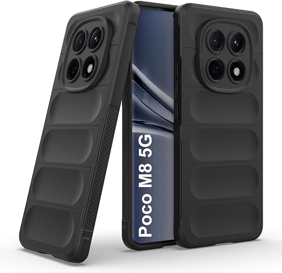 Microcase Xiaomi POCO M8 Pro/Redmi Note 15 Pro Plus 5G ile uyumlu Miami Serisi Darbeye Dayanıklı Silikon Kılıf AL3420