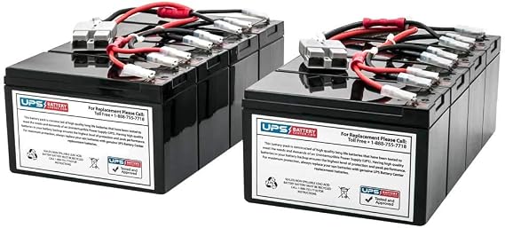 APC Smart-UPS 3000 Rack Mount 3U SU3000RM3U UPSBatteryCenter Compatible Replacement Battery Pack