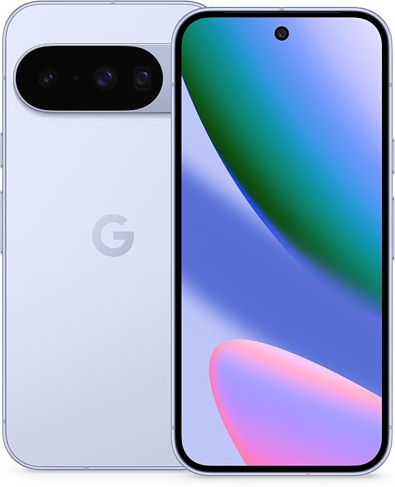 Google Pixel 10 - Unlocked Smartphone with Gemini - Frost - 128 GB | Android phone, advanced triple rear camera, 20x zoom, fast-charging 24+ hour battery, 6.3" Actua Display, data protection