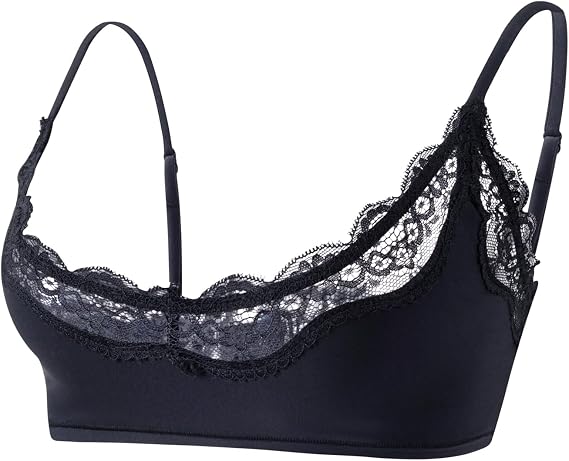 Women's Lace Bralette Wireless Non Padded Bras Lightweight Bras for Small Breasted Women Wirefree Bras for Women