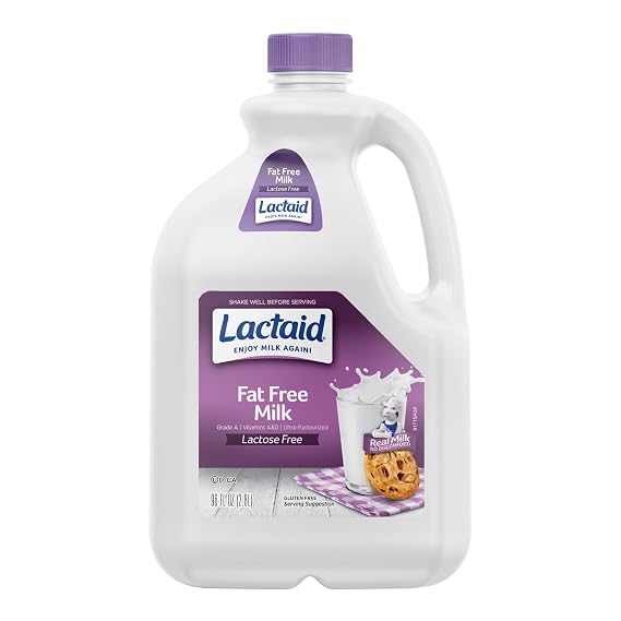 Lactaid Fat Free Milk, 96 fl oz
