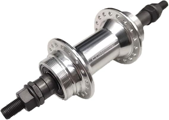 Bicycle Rear Hub 36 Hole, Double Thread, 135mm Width, Aluminum Alloy Bike Hub Bicycle Wheel Part