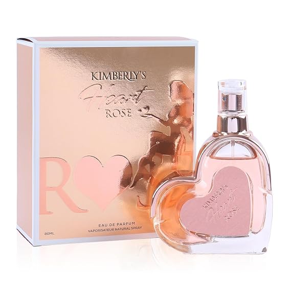Kimberly Heart Rose Eau de Parfum Spray for Women, 2.7 oz