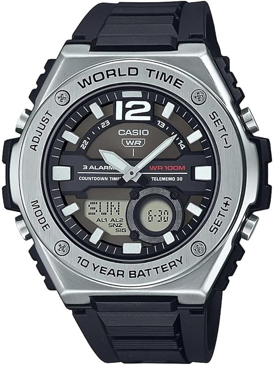 Casio MWQ-100-1AVDF Kol Saati, Gri, Standart