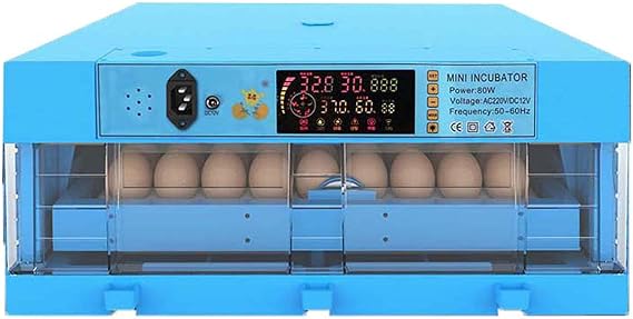 Automatic Egg Incubator for Hatching Chickens and Ducks - Digital Breeder with Turner for Livestock - Ideal for Hatching Eggs