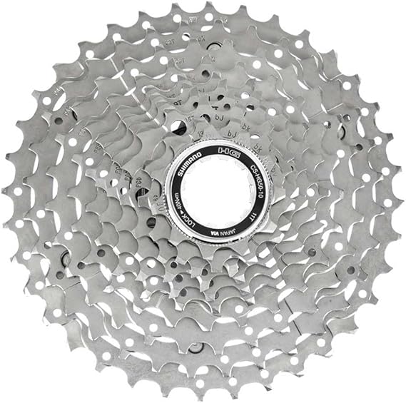 Shimano Deore M6000 CS-HG500 Cassette - 10 Speed, 11-34t, Silver