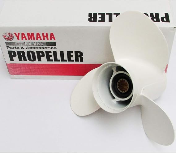 Yamaha New OEM Prop 10 1/4 x 14 RH Aluminum Propeller 6H5-45958-00-0010.25x14
