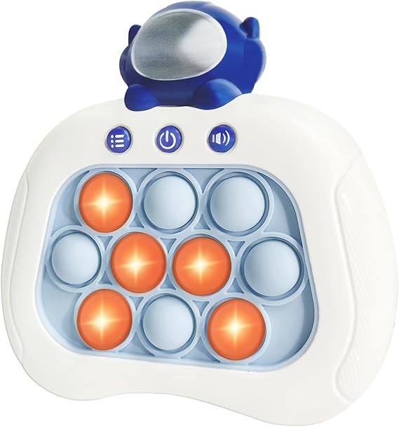 Intoypad Pop The Target! Handheld Speed Push Fidget Game Machine Astronaut