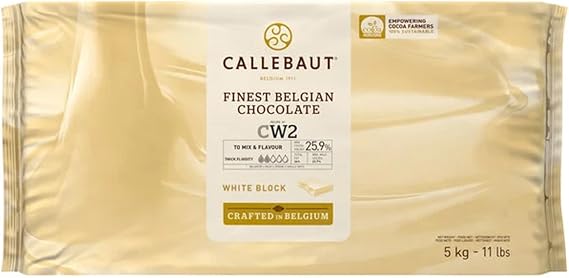 Recipe CW2 White Chocolate Block 11 lb. WS-409CW2C132-NPF