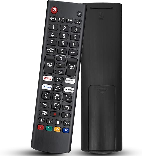 Universal Remote for LG TV Remote Control (All Models) Compatible with All L G LED OLED LCD UHD HDTV HDR Webos 4K 8K Smart TV with Netflix,Video,L G Channels Button,Disney Plus