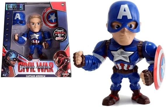 Metals Marvel 6 inch Movie Figure - Captain America (M56)