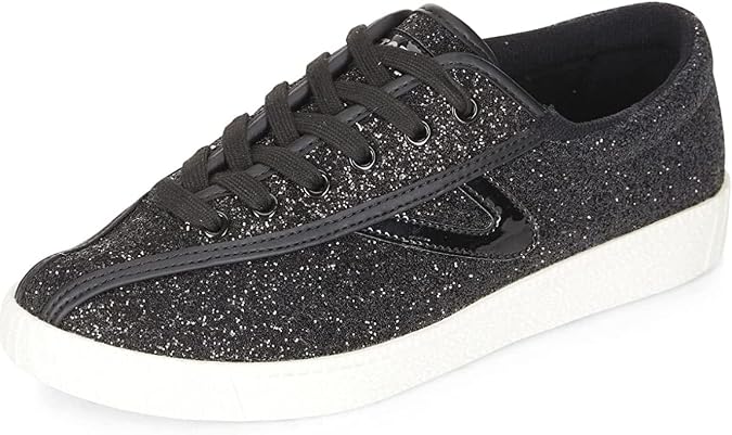 TRETORN Women's Nylite Sparkle Glitter Canvas Sneakers