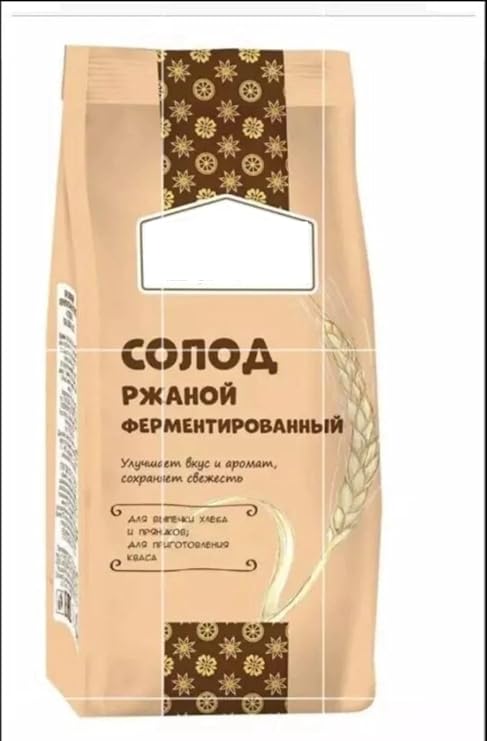 RYE MALT DRY GROUND FERMENTED - 300g product of Russia