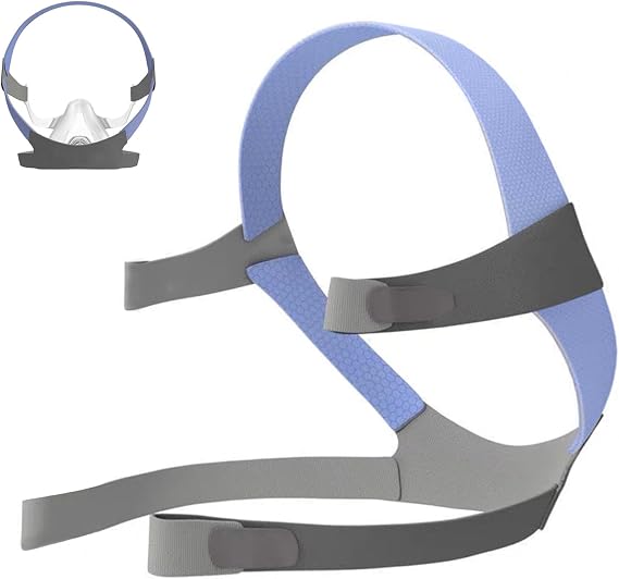 Replacement Headgear for Airfit F10, Headgear Compatible with Airfit F10 Full Face CPAP Mask, Adjustable Head Strap Replacement, Medium