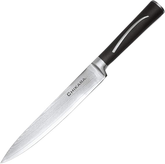 GINSU Forged Damascus (8" Slicer)