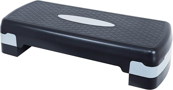 Fitvids Adjustable Workout Aerobic Stepper Step Platform Trainer, 27-Inch, Multiple Colors