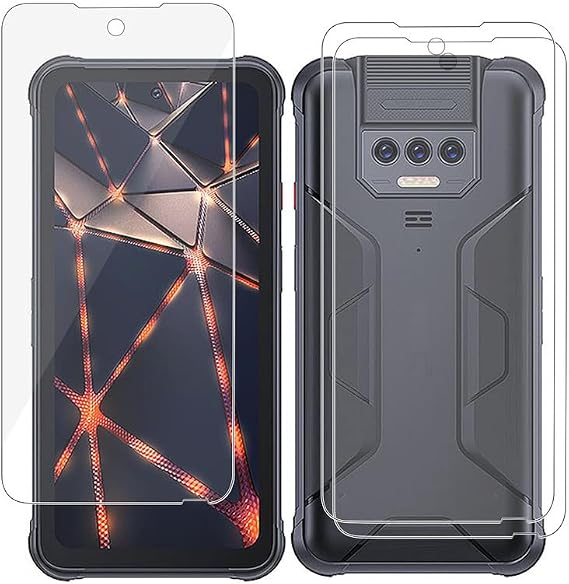 [3 Pack] Tempered Glass Protective Film for Cubot Kingkong Power (6.50") Screen Protector .IJTYHF 9H Hardness Anti-Scratch No Bubbles Protective Film Tempered Glass Screen Protector