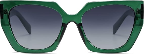 SOJOS Oversized Polarized Sunglasses for Women, Big Designer Womens Trendy Square Shades SJ2205
