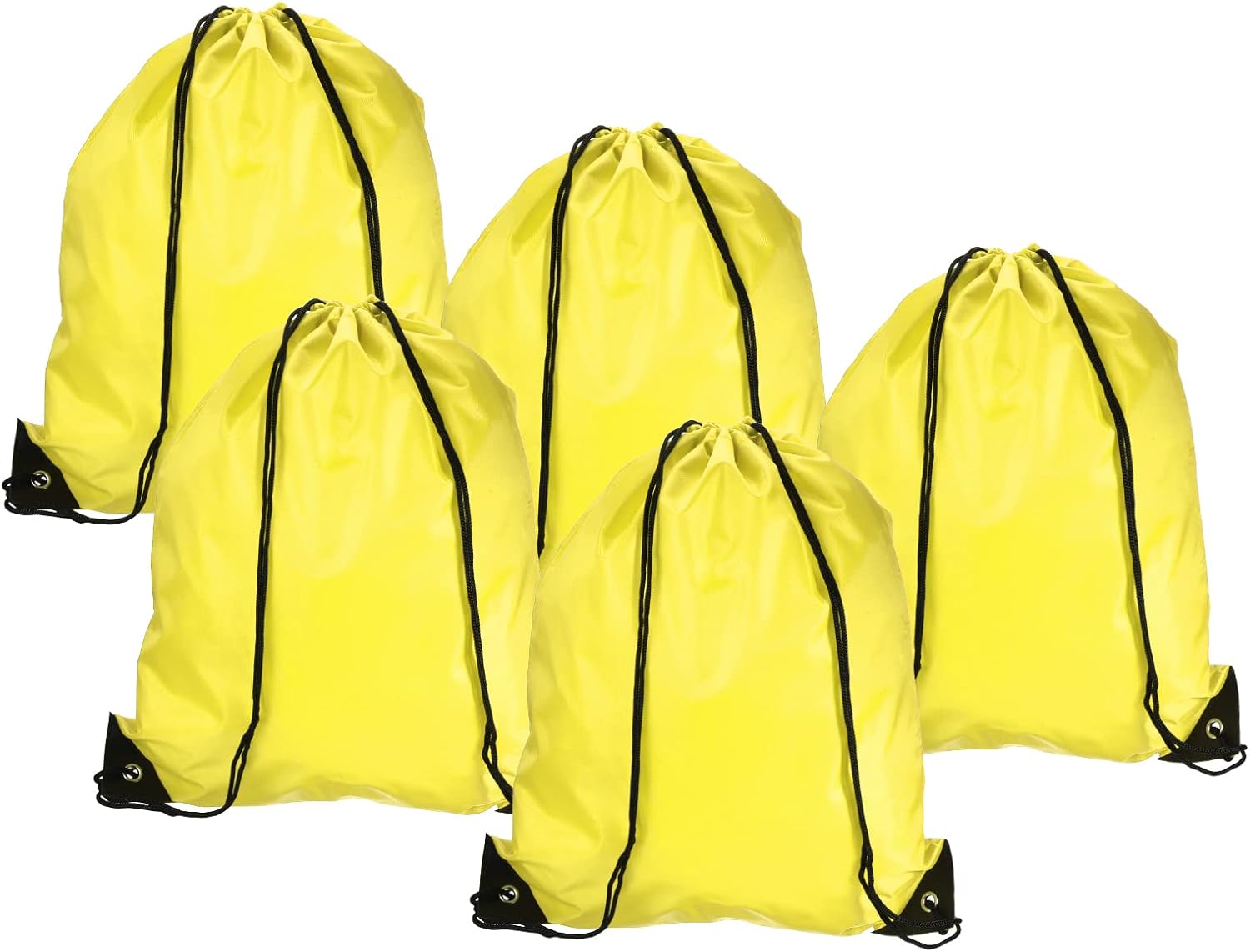 PATIKIL Drawstring Bag, Storage Bulk Cinch Backpack Sack for Gym Sports Outdoor Traveling