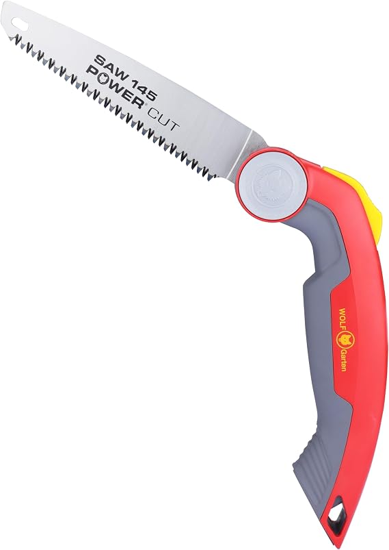 Wolf Garten Power Cut Saw Folding Saw 145 cm red