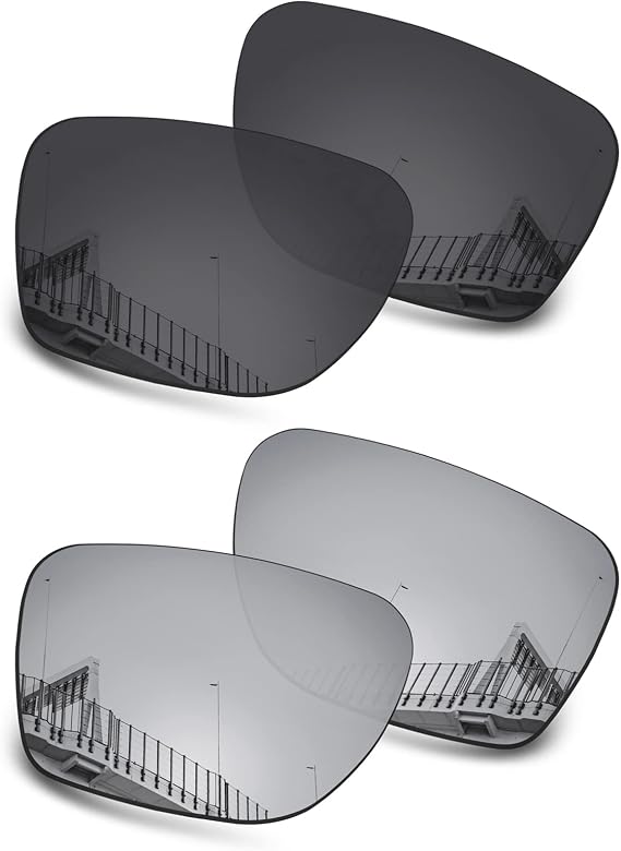 Well-aimed Replacement Lenses Compatible with Roka Barton E3506 56mm Sunglasses - Value Pack 201