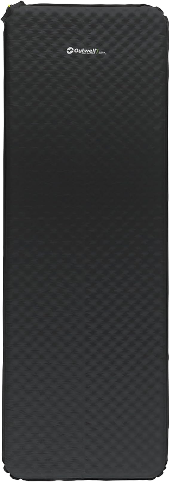 Outwell Sleepin Self Inflating Mattress – Camping Sleeping Mat, Compact, Inflatable Air Mattress with Comfortable Wave Shaped Memory Foam - Suitable for Camping, Hiking, Trekking, Outdoors