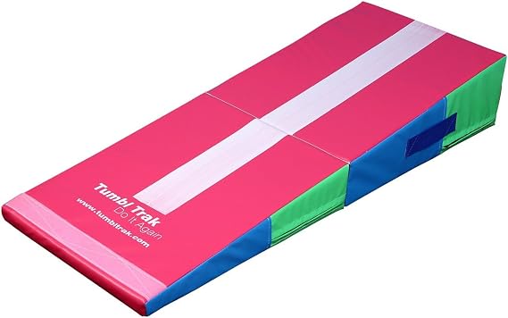 Tumbl Trak Folding Mini Ramp, 4 ft x 18 in x 8 in